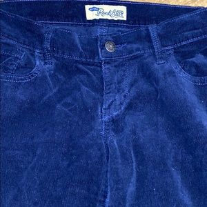 corduroy blue jeans